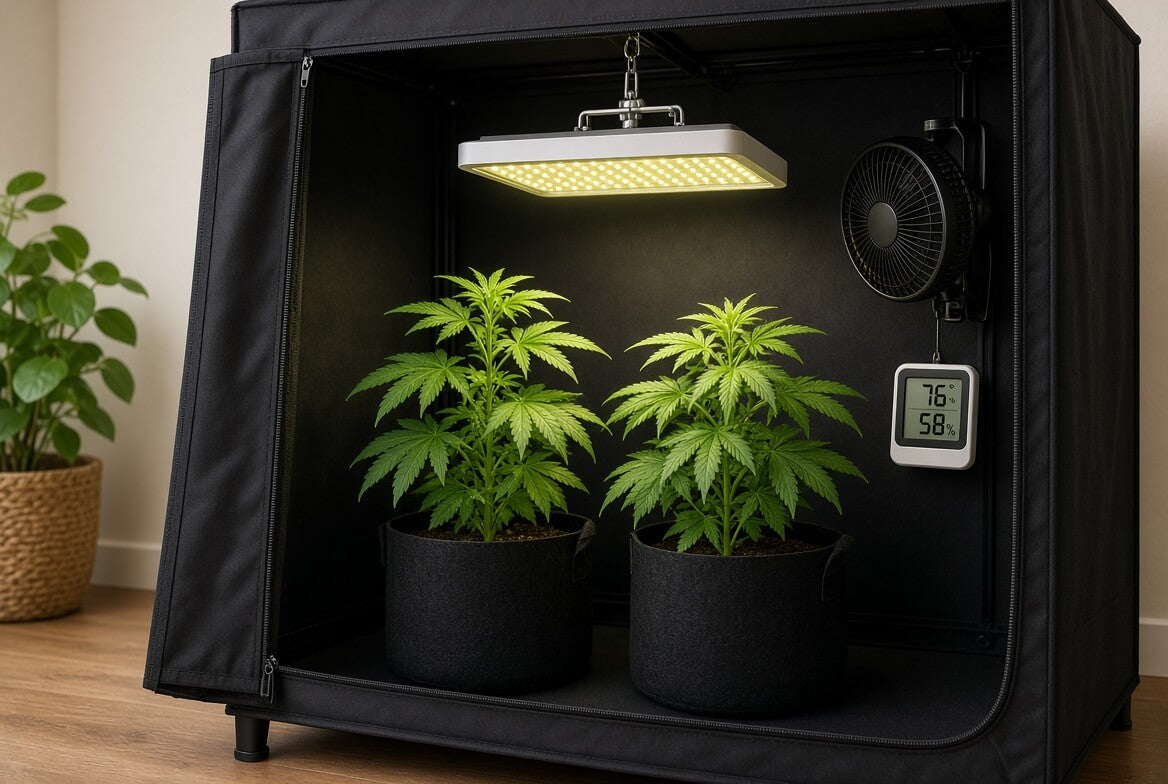 Cannabis Indoor anbauen: Der komplette Überblick für deinen ersten Grow