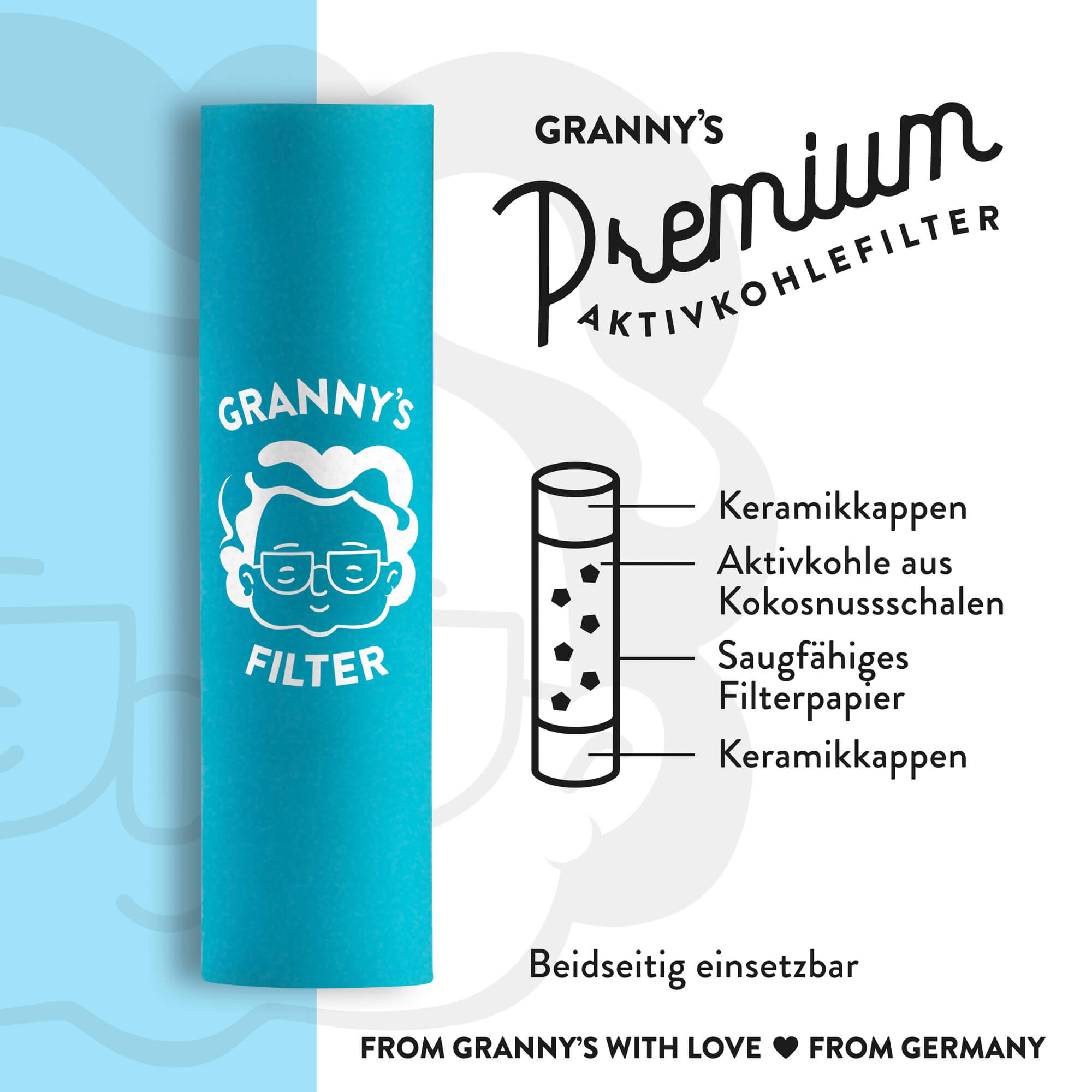 Aktivkohlefilter 7 mm – Vegane Slim Filter (50 oder 210 Stück)