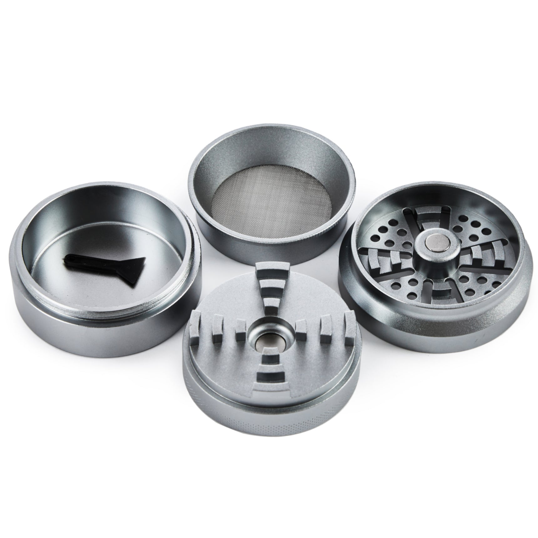 Granny’s Aluminium Grinder 4-teilig – 63 mm