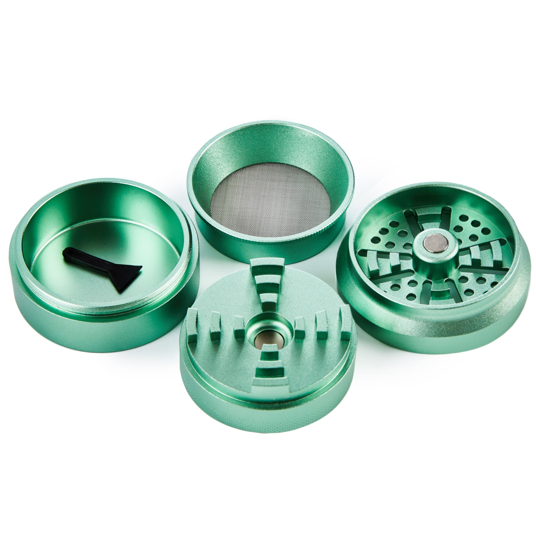 Granny’s Aluminium Grinder 4-teilig – 63 mm