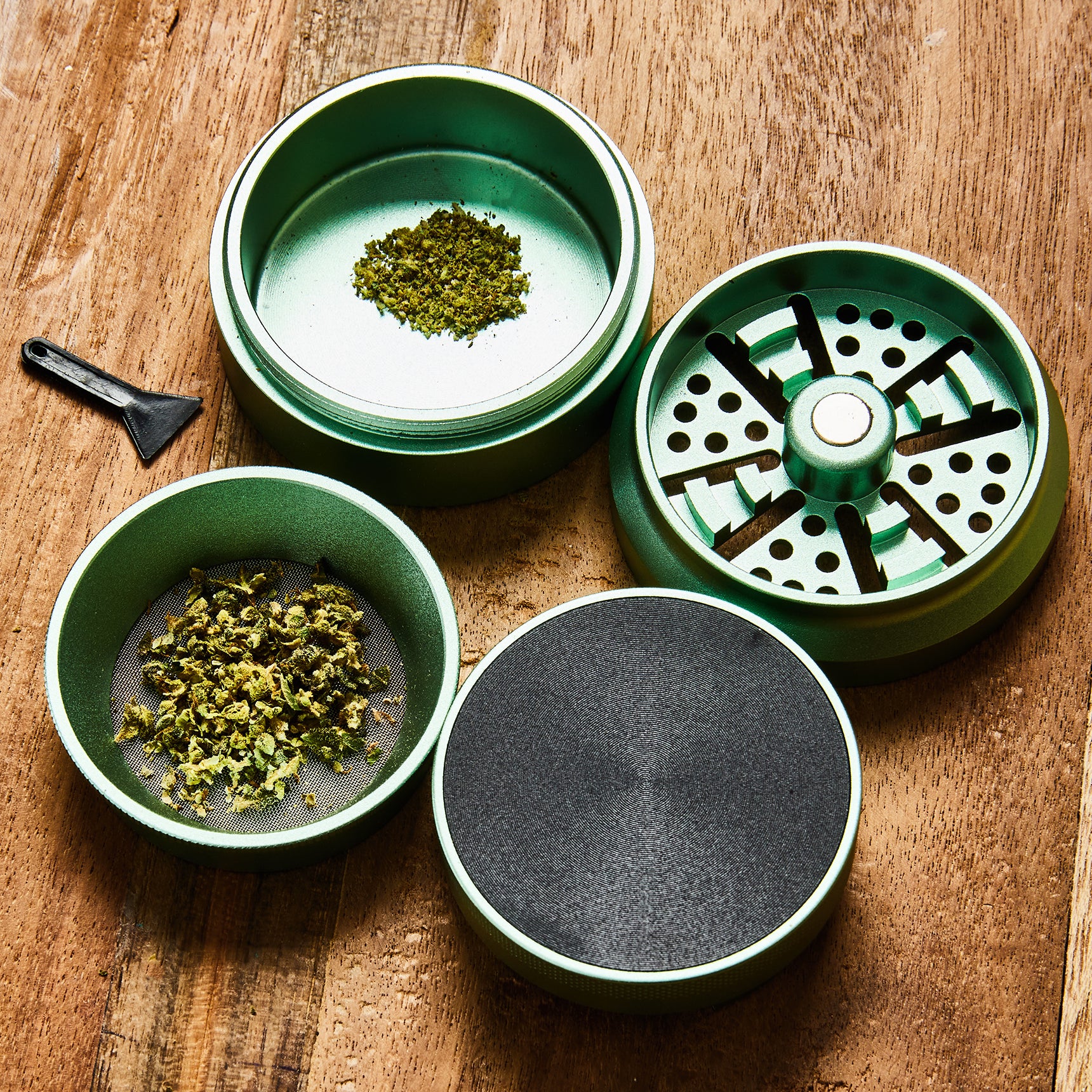 Granny’s Aluminium Grinder 4-teilig – 63 mm