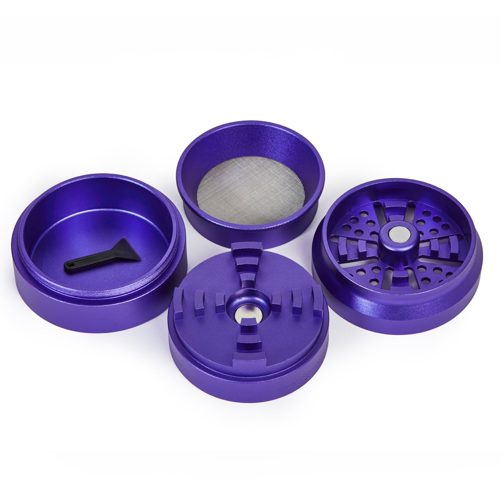 Granny’s Aluminium Grinder 4-teilig – 63 mm