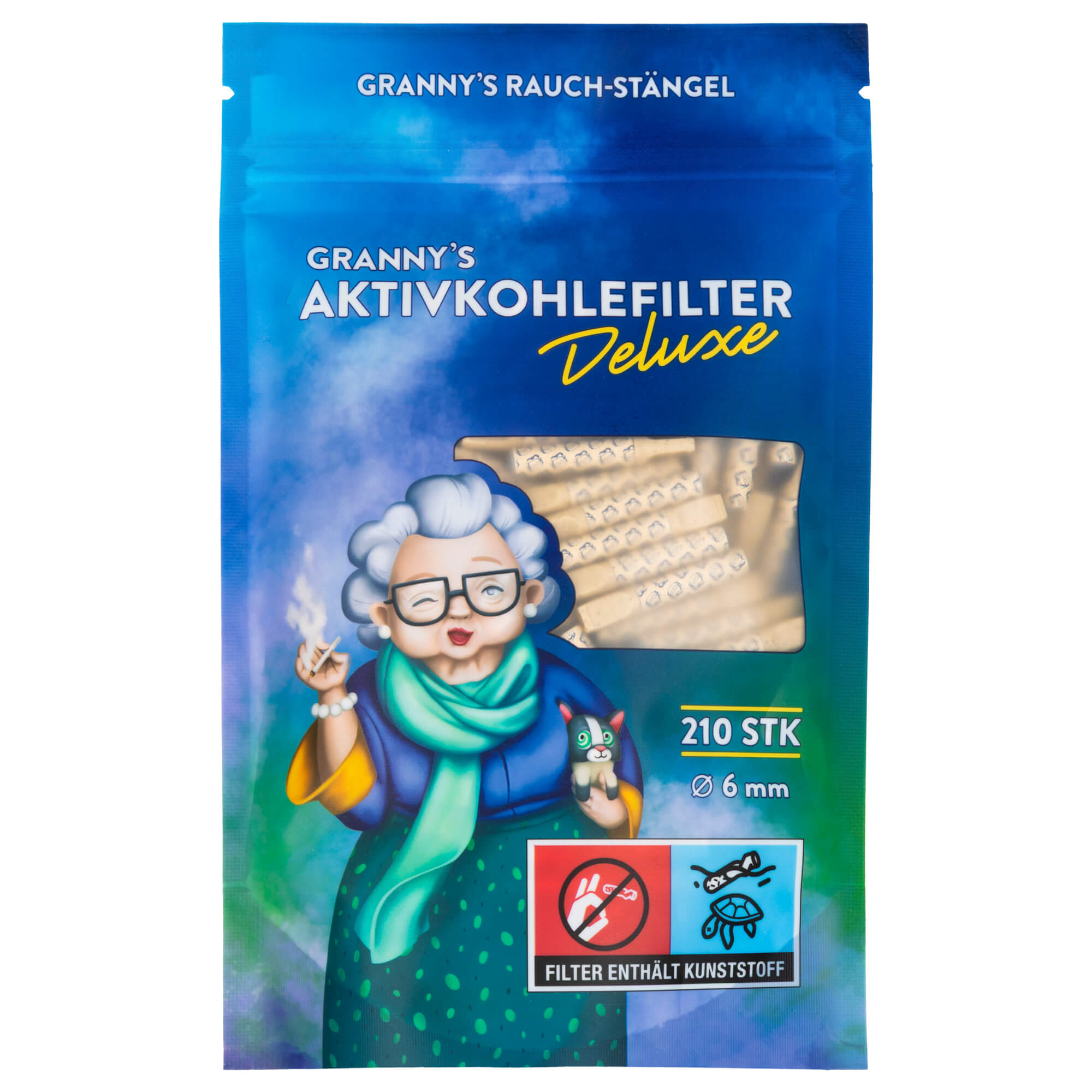 Granny’s Hybrid Aktivkohlefilter Deluxe – 6 mm - Grannys Weed