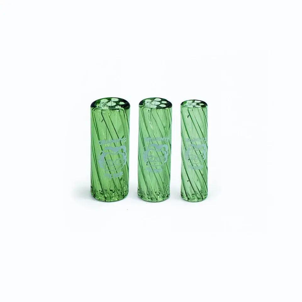 Glas Tips Filter Set – 8 mm, 10 mm & 12 mm | wiederverwendbar