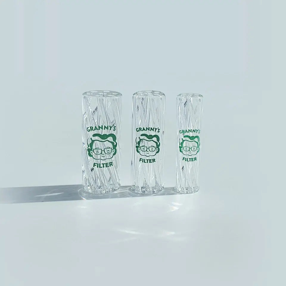 Glas Tips Filter Set – 8 mm, 10 mm & 12 mm | wiederverwendbar