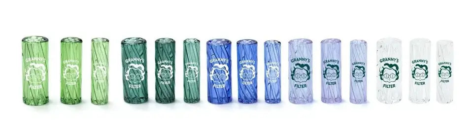 Glas Tips Filter Set – 8 mm, 10 mm & 12 mm | wiederverwendbar