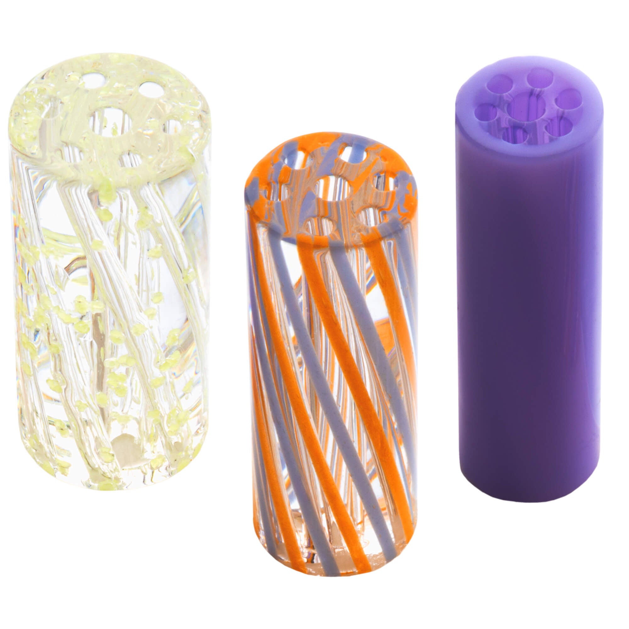 Glas Tips Filter Set 8/10/12 mm – Cannasseur Design, 3 Größen