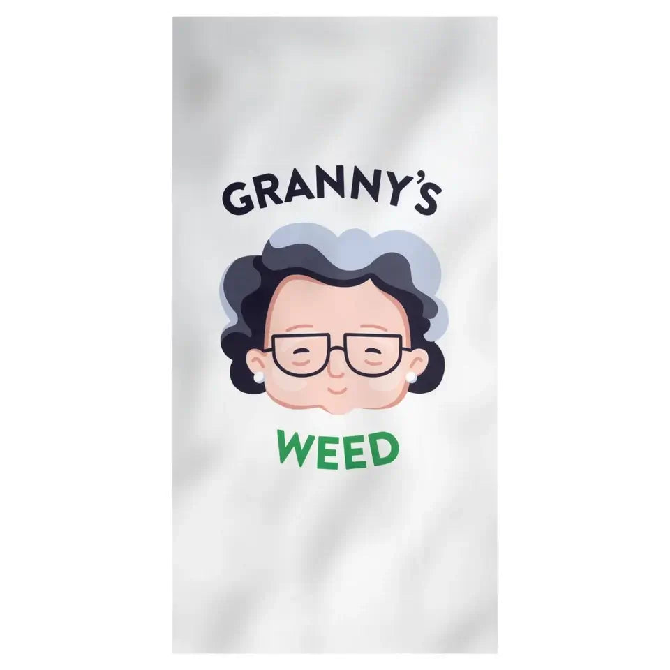 Granny’s Weiches Microfaser-Handtuch 150×80 cm - Grannys Weed