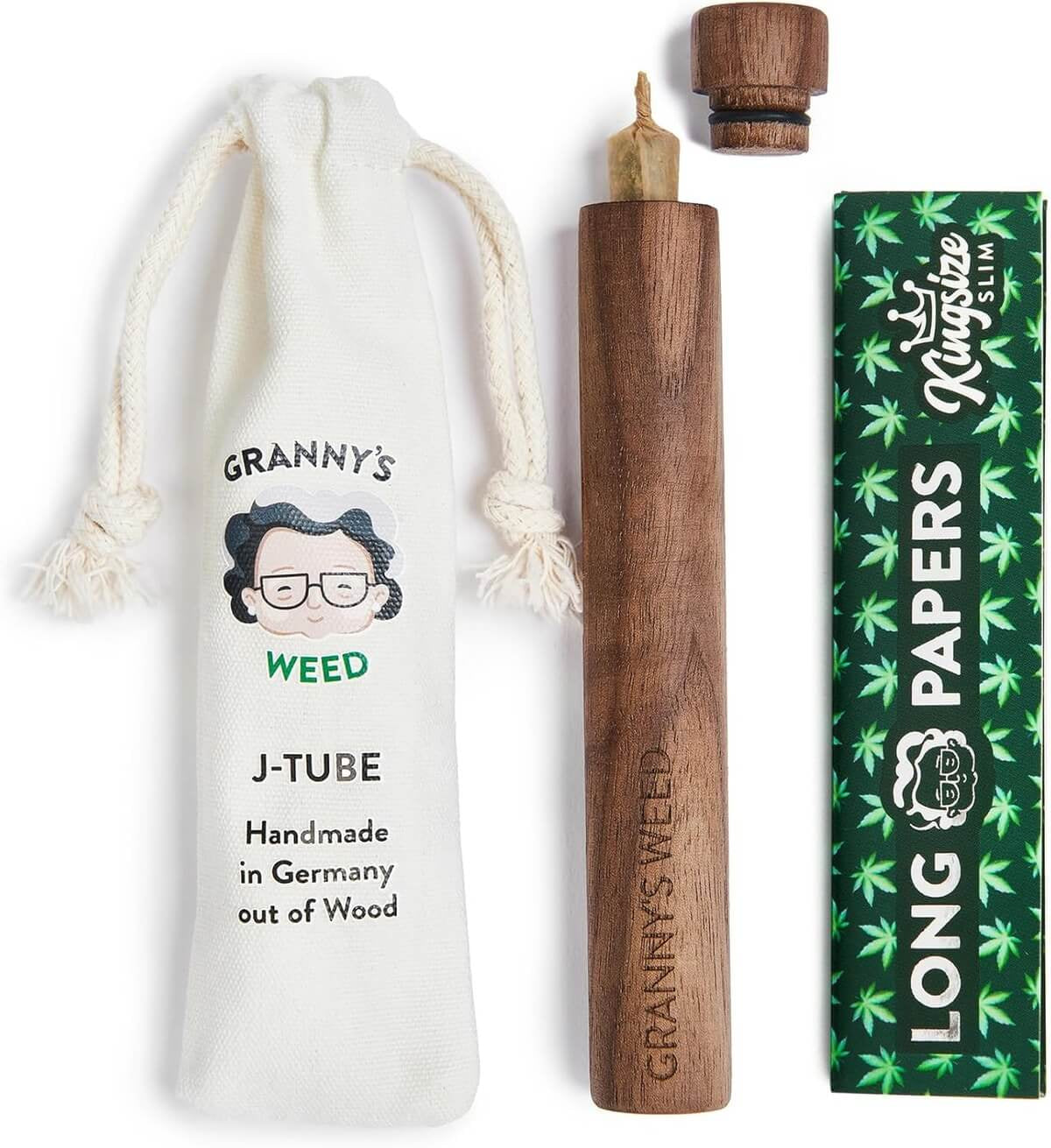 Grannys Joint Hlle aus Holz | Premium Joint Case | Handgefertigt Grannys Joint Hlle aus Holz | Premium Joint Case | Handgefertigt
